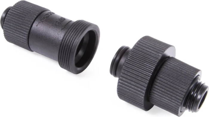 Alphacool HF Schnellverschluss Kupplung Set G1/4" AG/AG, schwarz