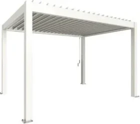 Biohort Pergola 4x3 weiß/weiß