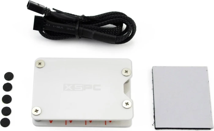 XSPC RGB Splitter Hub weiß, 12V, 4-Pin, 8-fach