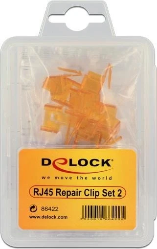 DeLOCK RJ-45 Reparatur Clip Set 2