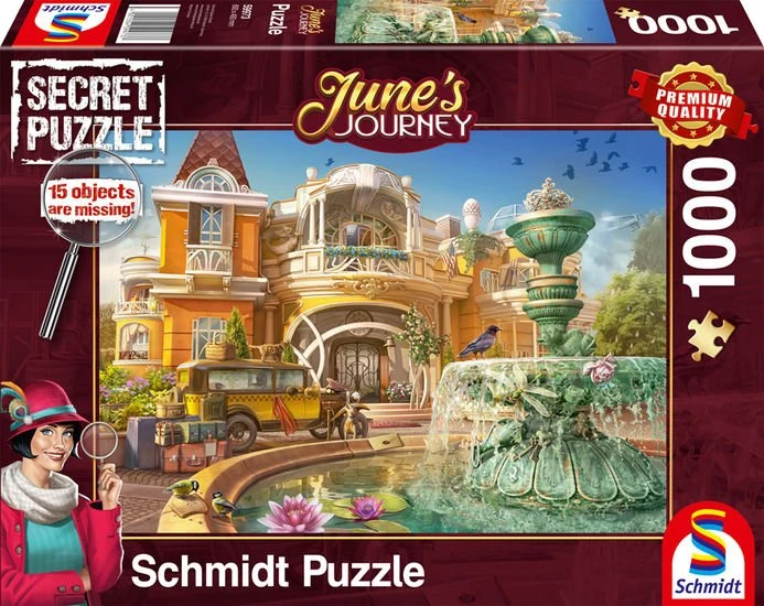 Schmidt Spiele Secret Puzzle - Orchideenanwesen