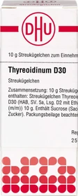 DHU Thyreoidinum D30 Globuli, 10g