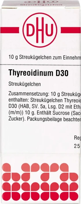 DHU Thyreoidinum D30 Globuli, 10g