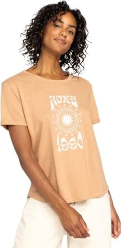 Roxy Ocean After T-Shirt kurzarm camel (Damen)