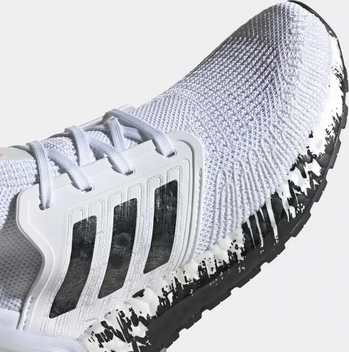 adidas Ultraboost 20 cloud white/core black/signal coral (Damen)