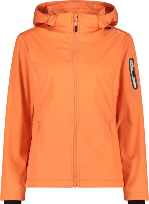 CMP Zip Hood Softshell Funktionsjacke tangeri (Damen)
