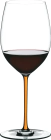 Riedel Fatto A Mano Cabernet/Merlot Rotweinglas orange