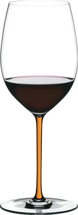 Riedel Fatto A Mano Cabernet/Merlot Rotweinglas orange