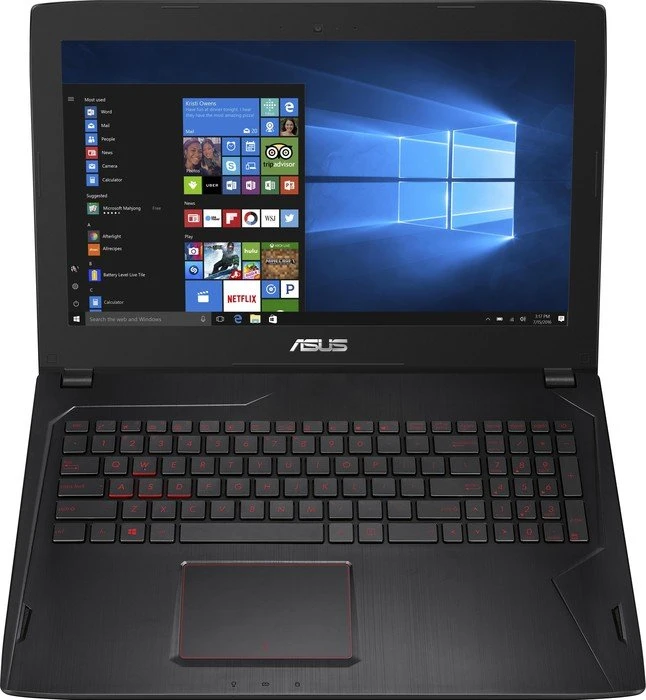 ASUS ROG FX502VM-DM112T, schwarz, Core i5-6300HQ, 8GB RAM, 256GB SSD, GeForce GTX 1060, DE
