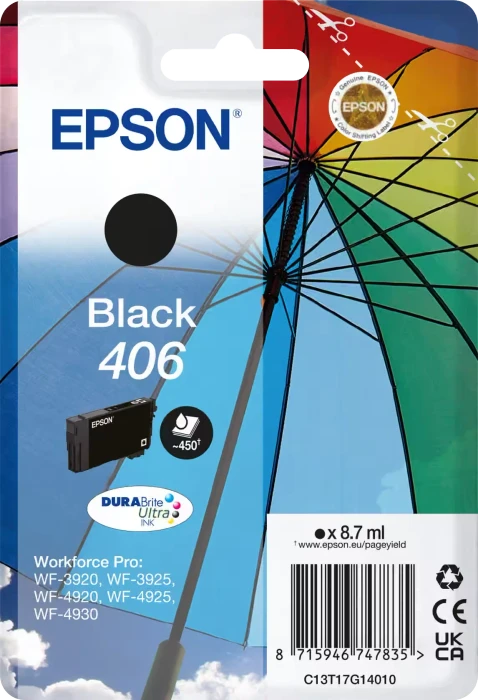Epson Tinte 406 schwarz