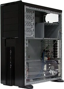 SilverStone Temjin TJ06-W schwarz, Acrylfenster