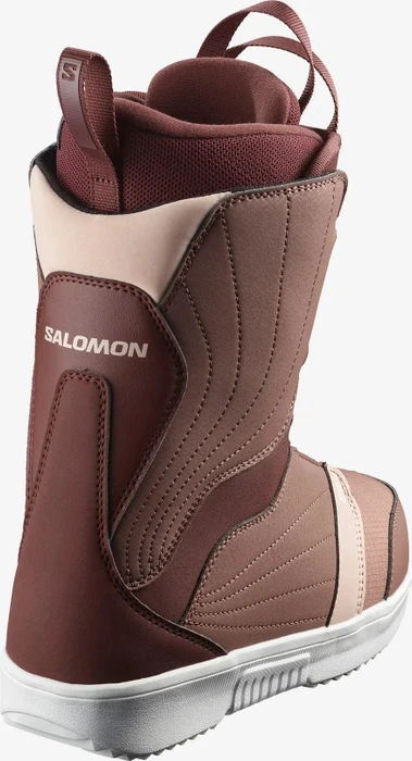 Salomon Pearl BOA Softboot dusty pink/burgundy/light pink (Damen) (Modell 2022/2023)
