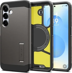 Spigen Tough Armor AI (MagFit) für Samsung Galaxy S25 Gunmetal