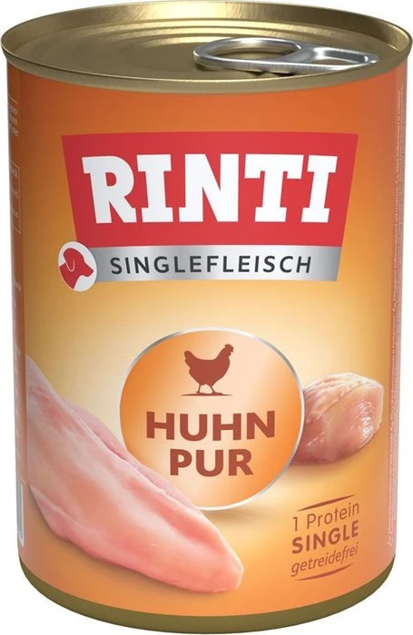 Finnern Rinti Sensible Huhn Pur, 4.80kg (12x 400g)