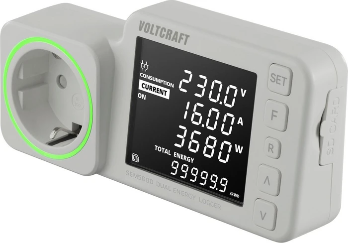 Voltcraft SEM5000 DUAL Energiekosten-Messgeraet