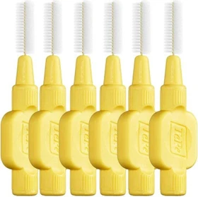 TePe x-soft Interdentalbürste gelb, 6 Stück