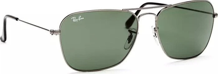 Ray-Ban RB3136 Caravan 58mm gunmetal/grün