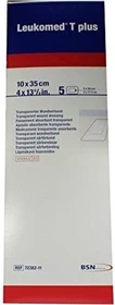 BSN medical Leukomed T Plus Pflaster transparent steril, 10 x 35cm,     5 Stück