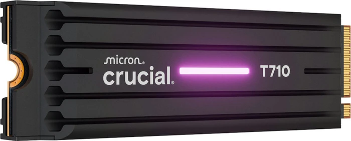 Crucial T710 SSD 2TB, M.2 2280 / M-Key / PCIe 5.0 x4, Kühlkörper