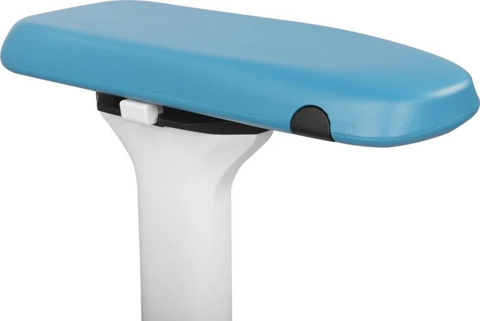 DXRacer Air Mesh Gamingstuhl, weiß/cyan