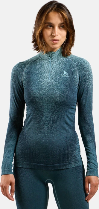Odlo Blackcomb Baselayer Half Zip Funktionsshirt langarm (Damen)
