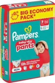 Pampers Baby-Dry pants Gr.7 Einwegwindel, 17+kg, 42 Stück
