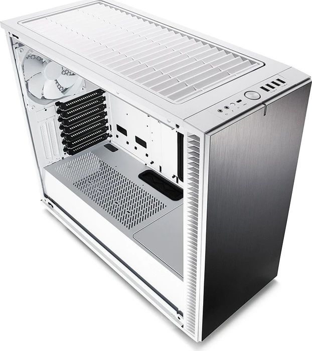 Fractal Design Define S2 White, Glasfenster, schallgedämmt