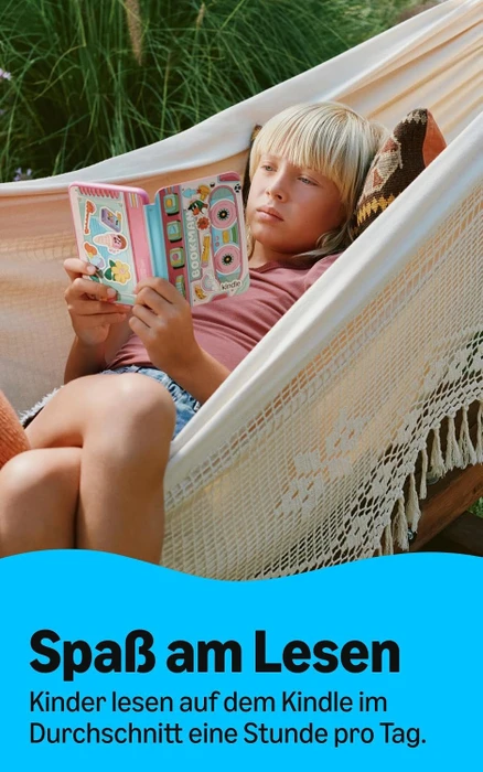 Amazon Kindle 13. Gen, 16GB Flash, ohne Werbung, Kids Edition, inkl. Hülle Piratenabenteuer [2026]