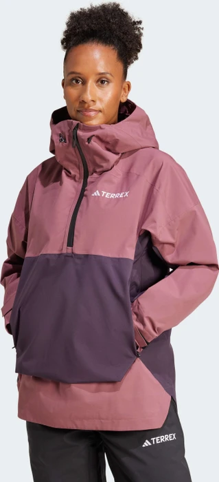 adidas Terrex Xperior 2L Lined Rain.RDY Anorak burgund/aurora black (Damen)