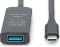 Digitus USB 3.0 aktives Verlängerungskabel, USB-C [Stecker] auf USB-A [Buchse], 5m schwarz Vorschaubild
