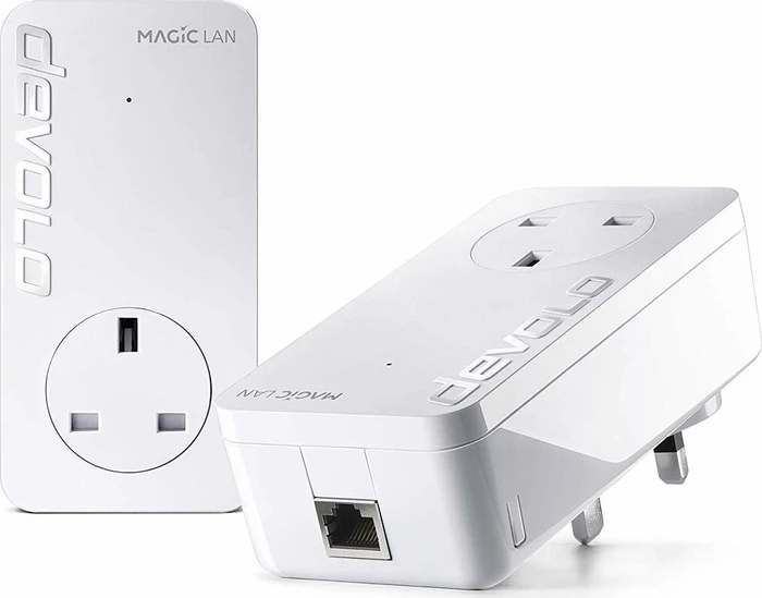 devolo Magic 1 LAN Starter Kit, G.hn, RJ-45, 2er-Pack, UK-Version/Typ G