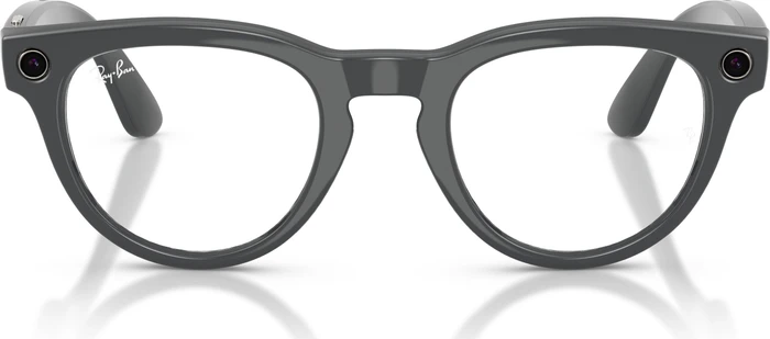 Ray-Ban RW4013 Meta Headliner Gen2 shiny asteriod grey/clear-emerald transitions