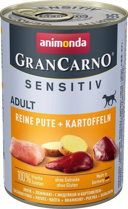 animonda GranCarno Sensitiv Reine Pute + Kartoffeln, 400g