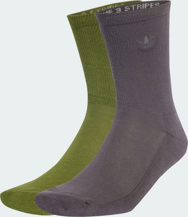 adidas Two-Toned Crew Socken, 2 Paare