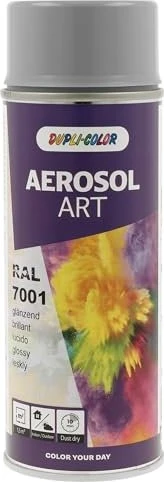 Dupli-Color Aerosol Art Acryllack-Spray RAL 7001 silbergrau glänzend, 400ml
