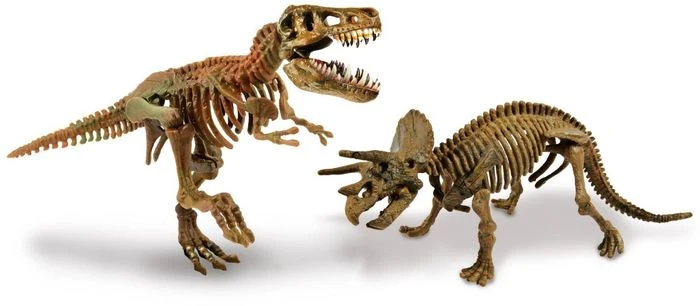 Clementoni Galileo Ausgrabungs-Set T-Rex & Triceratops