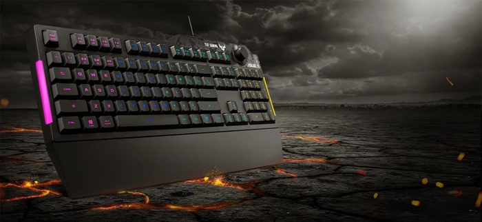 ASUS TUF Gaming K1, LEDs RGB, USB, US