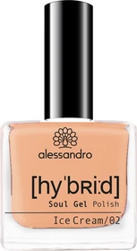 Alessandro Hybrid Soul Gel Nagellack 137 ice cream, 8ml