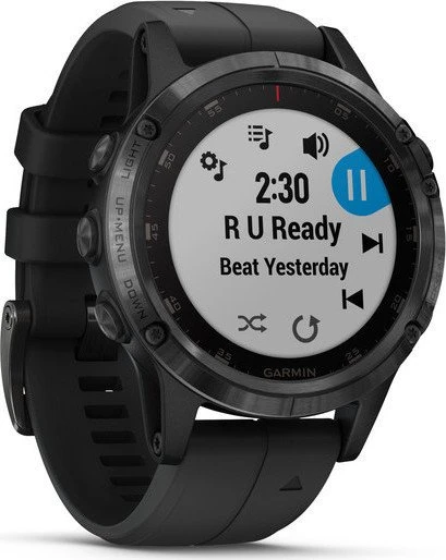 Garmin Fenix 5 Plus Sapphire schwarz