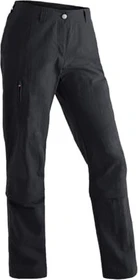Maier Sports Fulda Zip-Off Hose lang schwarz (Damen)