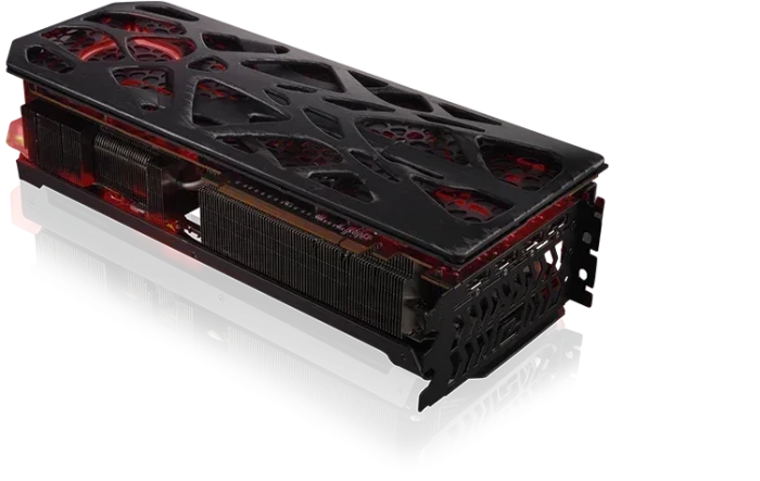 PowerColor Red Devil RX 7000 Series Devil Skin Backplate