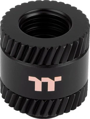 Thermaltake Pacific SF Female/Male Verlängerung G1/4" auf G1/4", 20mm, schwarz