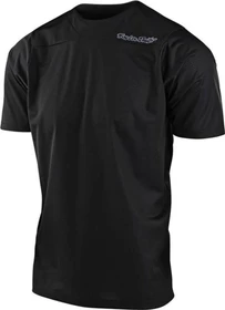 Troy Lee Designs Skyline SS Solid Trikot kurzarm schwarz (Herren)