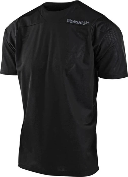 Troy Lee Designs Skyline SS Solid Trikot kurzarm schwarz (Herren)