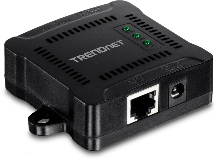 TRENDnet Wallmount Gigabit PoE-Splitter, 2x RJ-45, PoE PD