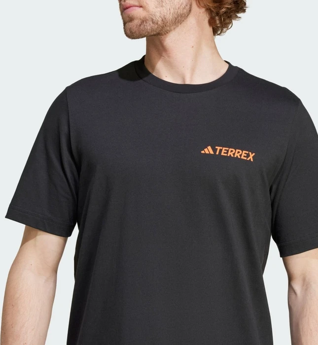 adidas Terrex Graphic T-Shirt kurzarm schwarz (Herren)