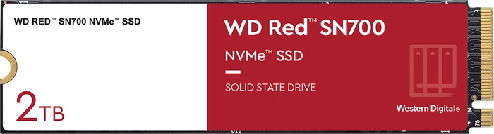 Western Digital Red SN700 NVMe NAS SSD - 0.7DWPD 2TB, M.2 2280 / M-Key / PCIe 3.0 x4