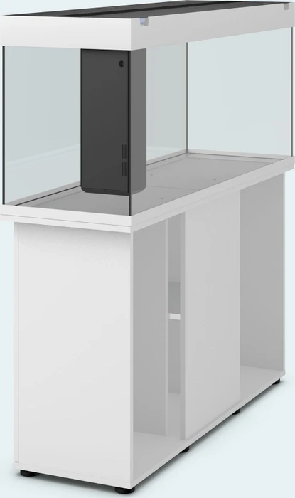 Juwel Rio 240 LED Aquarium-Set mit Unterschrank, weiß/weiß, 240l
