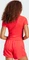 adidas Essentials 3-Streifen Slim Baby T-Shirt kurzarm pure ruby/black (Damen) Vorschaubild