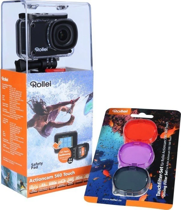 Rollei Actioncam 560 Touch schwarz